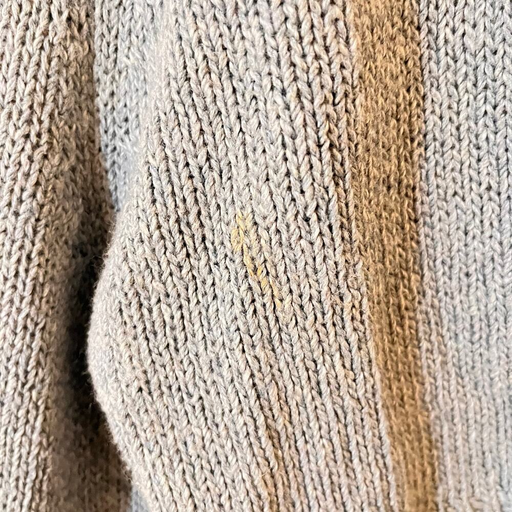 Anthropologie Sparrow Knit Open Front Pocket Cardigan Blue Small - Picture 9 of 9